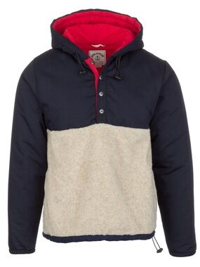 Iron and Resin Men’s Imperial Hooded Fleece Handmade in USA Jacket M-385 Sz M